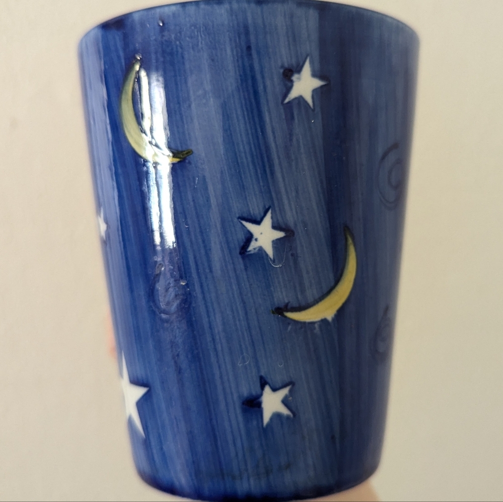 SOLD! Blue Starry Night Mug - Picture 7 of 10